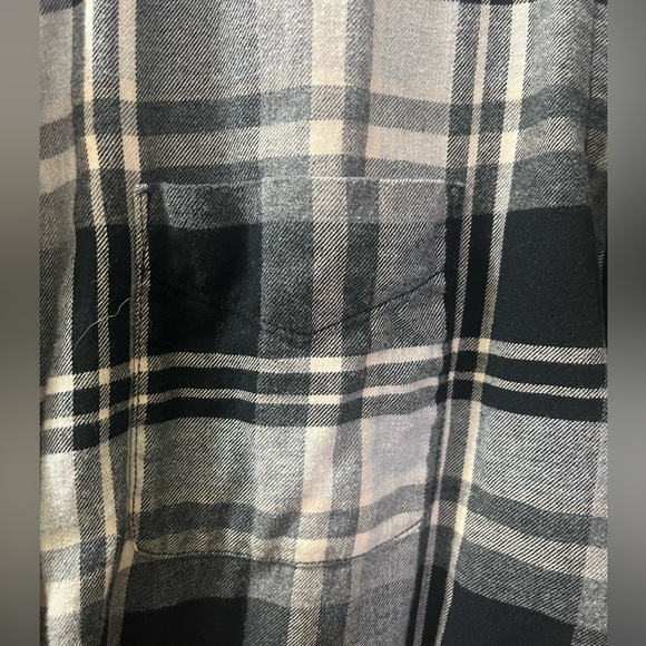 Uniqlo 100% Cotton Flannel Plaid Button Down Shirt - Picture 4 of 5